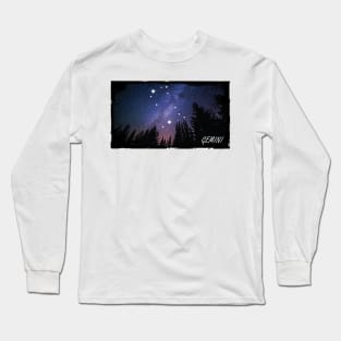 Zodiac Majesty Gemini Constellation Long Sleeve T-Shirt